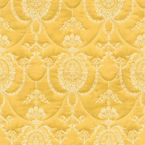 rasch wallpaper Trianon classic baroque yellow 570847