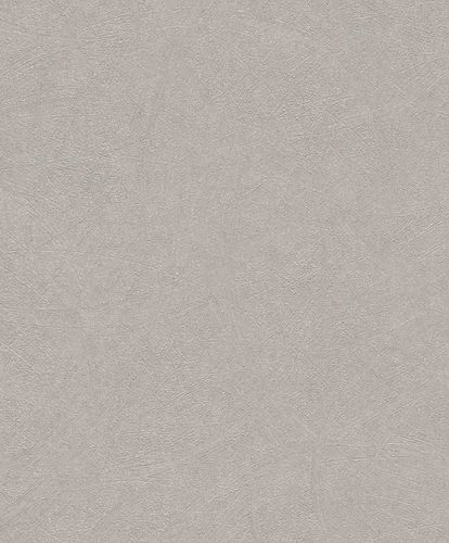Non-woven wallpaper plain glitter taupe 520255 Rasch