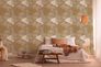 Vliestapete-AS-Creation-Gold-Weiss-Dreiecke-383536-63212981_2 3