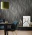 Papis Loveday Wallpaper 86724 wave pattern anthracite 2