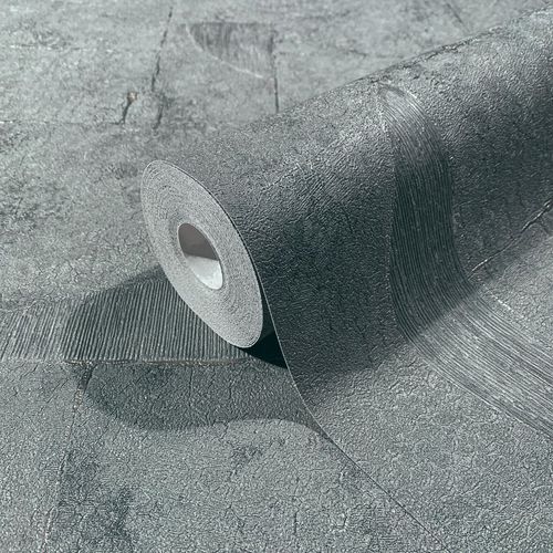 Tapete-Papis-Loveday-Grau-Silber-Grafik-86738-63213093_1