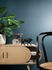 Papis Loveday Wallpaper 86752 Textile Optik Uni Petrol 2