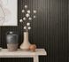 Marburg non-woven wallpaper striped black 33961 botanica 2