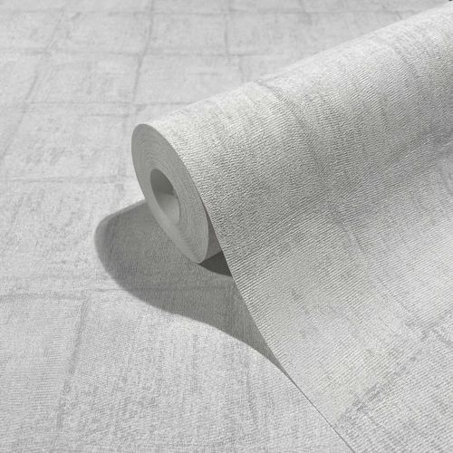Marburg non-woven wallpaper plaster optics gray 33968 botanica
