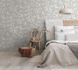 non-woven wallpaper ivy floral beige white 82314 Novamur 3