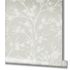 non-woven wallpaper ivy floral beige white 82314 Novamur 5