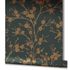 non-woven wallpaper ivy Floral Schwarz Gold 82317 Novamur 4
