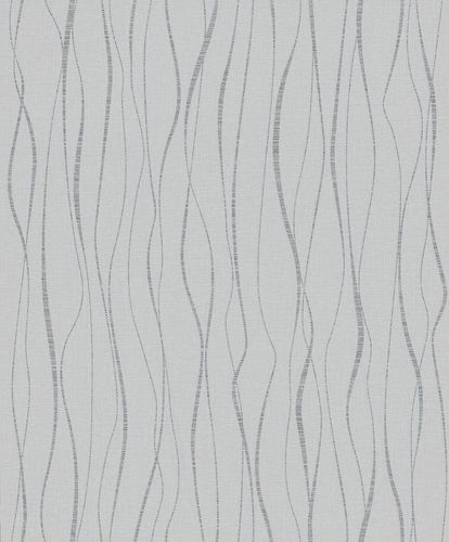 non-woven wallpaper ivy waves gray 82320 Novamur
