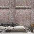 Grandeco non-woven wallpaper A42901 stone wall red 1