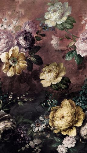 Fototapete-Vlies-Grandeco-Lila-Floral-A52001-63213483