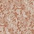 Grandeco non-woven wallpaper leaf motif Orange Nomad 1