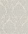 Grandeco non-woven wallpaper damask look gray silver Nomad 1