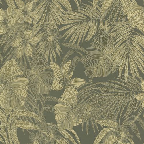 Vliestapete-Nomad-Gruen-Blaetter-A51302-Grandeco-63213585