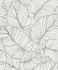 Vliestapete-Grandeco-Weiss-Blattmuster-A50901-Phoenix-63213650 1