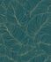Non-woven wallpaper Phoenix A50902 leaf motif green Grandeco 1
