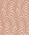 Non-woven wallpaper Phoenix abstract motif orange Grandeco 1