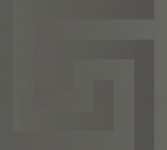 Versace non-woven wallpaper 38609-1 graphic pattern grey