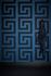 Versace non-woven wallpaper 38609-3 graphic pattern blue black 5