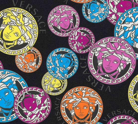 Vliestapete-38610-4-Medusa-Schwarz-VERSACE-Home-Tapete-63213729