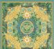 Versace non-woven wallpaper 38703-2 Tiles Tropical Gold Blue 1