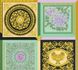 Versace non-woven wallpaper 38704-1 Tile Optics gold Black 1