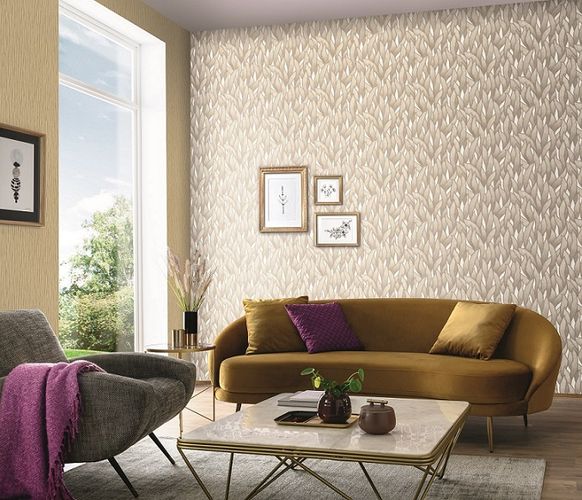 Vliestapete-Blaetter-Erismann-beige-gruen-grau-braun-63213827_2