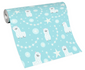 Kindertapete-Sweet-and-Cool-Alpaka-Motiv-Glitzer-63213857_1 2