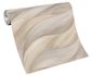 Non-woven wallpaper Erismann 10257-02 waves design beige 3