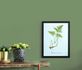 Non-woven wallpaper Erismann 10262-07 plain green 1