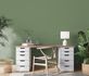 Non-woven wallpaper Erismann 10262-07 plain green 6