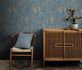 Non-woven wallpaper Erismann concrete look blue metallic 3