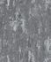 Non-woven wallpaper concrete look anthracite metallic 2