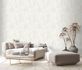 Non-woven wallpaper Erismann concrete look white metallic 5