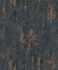 Non-woven wallpaper Erismann concrete look blue metallic 2
