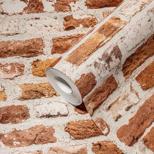A-S-Creation-Vliestapete-38829-1-Baksteinmauer-Rot-63213989