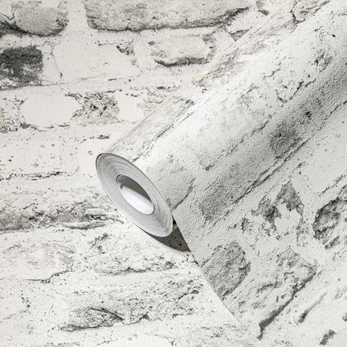 A-S-Creation-Vliestapete-38829-4-Baksteinmauer-Weiss-63213992