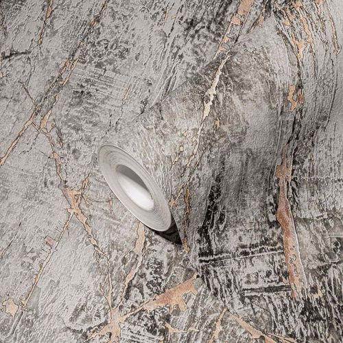 AS Creation non-woven wallpaper 38817-4 marble dark gray