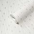 AS Creation non-woven wallpaper pattern lined white grey 1