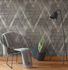 AS Creation non-woven wallpaper diamond graphic black gold 5