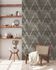 AS Creation non-woven wallpaper diamond graphic black gold 6