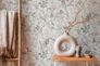 AS Creation non-woven wallpaper wild flowers white green 3