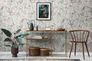 AS Creation non-woven wallpaper wild flowers white green 5