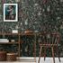 AS Creation non-woven wallpaper 38825-4 wild flowers black 6