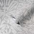 AS Creation non-woven wallpaper leaf pattern gray silver 1