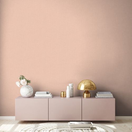 Vliestapete-38746-1-AS-Creation-Rosa-Uni-strukturiert-Nara-63214182