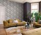 Non-woven wallpaper 555325 Rasch White Black Floral 1