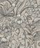 Non-woven wallpaper 555332 Rasch Beige Black Floral 2