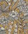 Non-woven wallpaper 555363 Rasch Yellow Black Floral 2