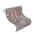 Vliestapete-Rasch-Floral-Blaetter-Orange-Blau-555370-Lirico-63214260_1 3