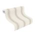 Non-woven wallpaper 555622 Rasch White Beige Stripes 3